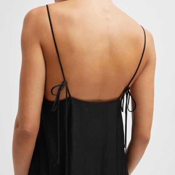 Tibi Jalouise Dress in Black Size 4 - Picture 3 of 9